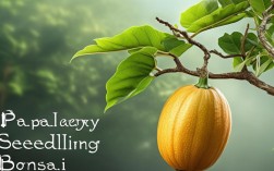 木瓜子的盆栽，木瓜子的盆栽图片