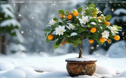 橘子树盆栽冬天开花，橘子树盆栽冬天开花吗