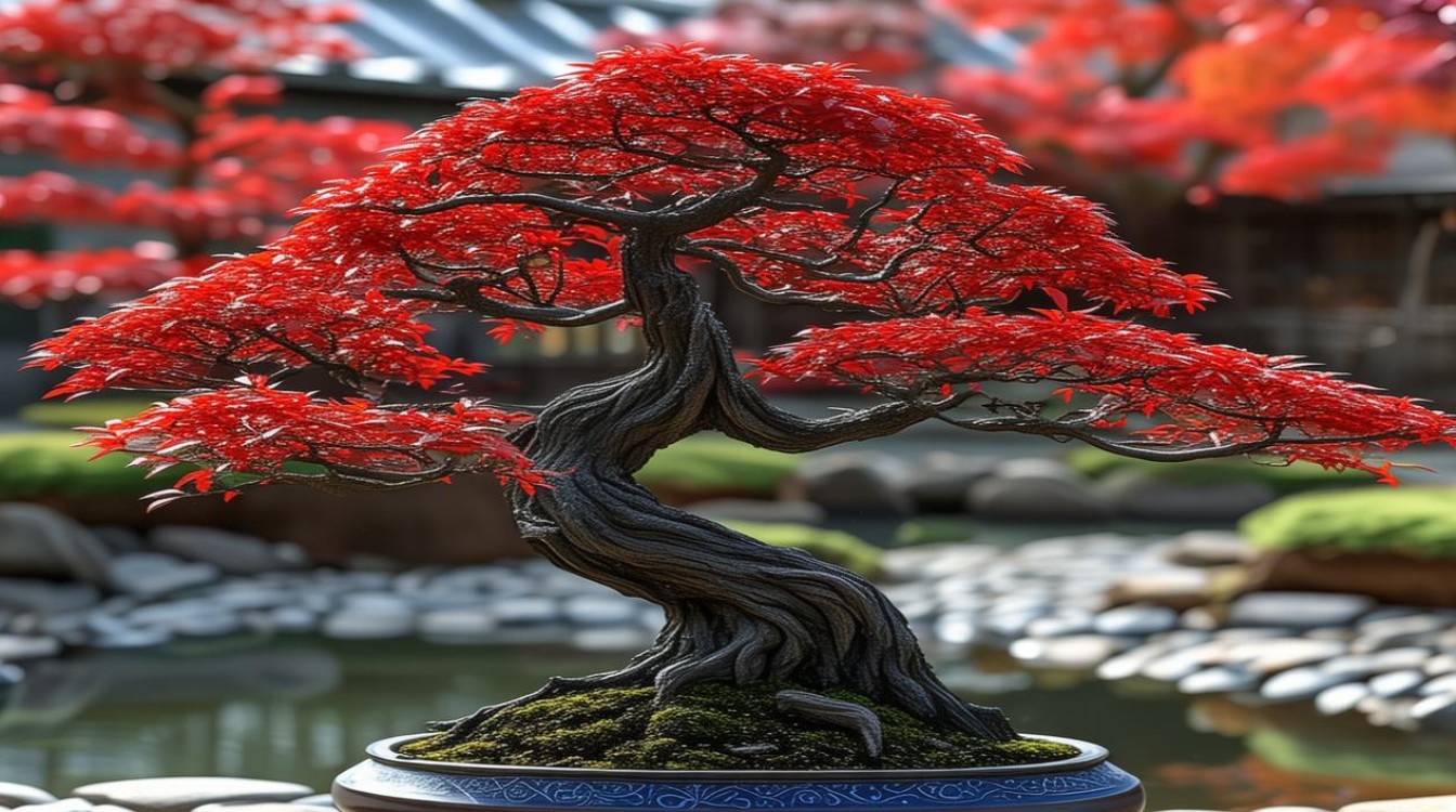 如何种植红色盆栽？揭秘其魅力与实用技巧-图1