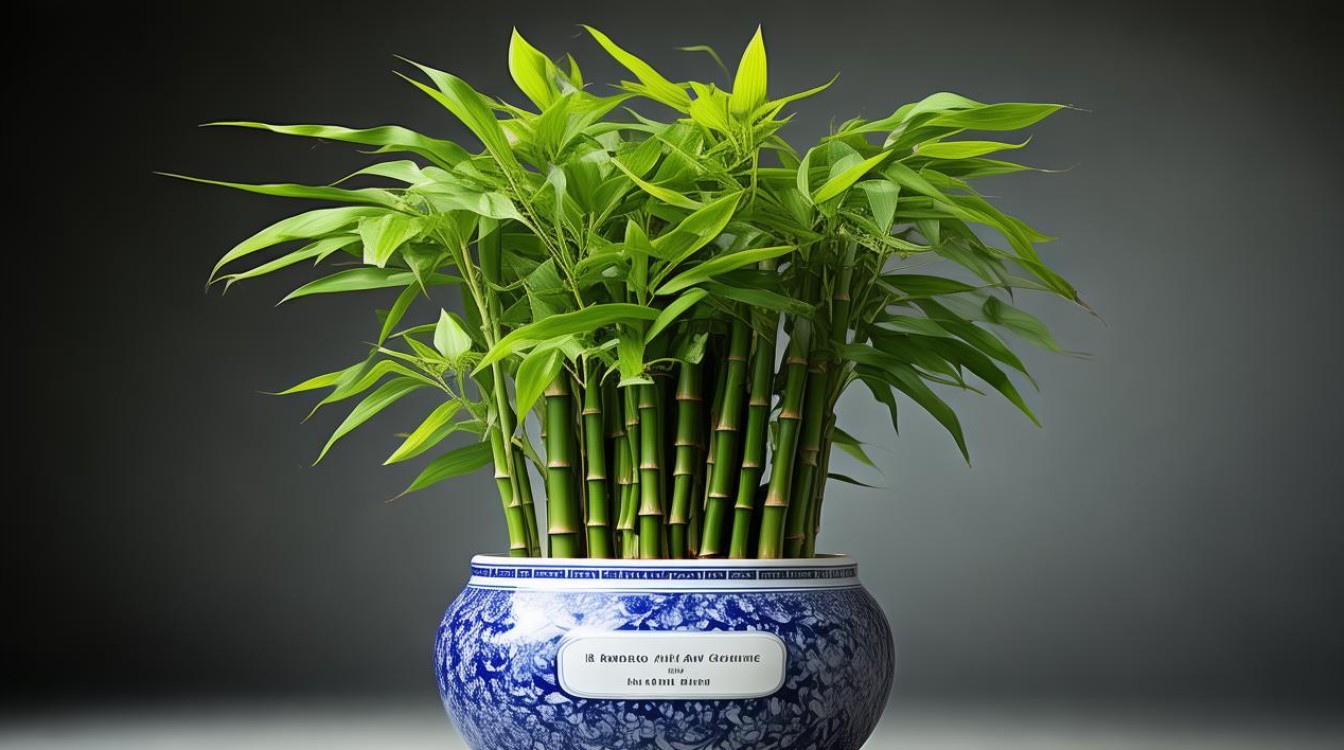 如何种植和养护富贵竹瓷盆栽？-图2