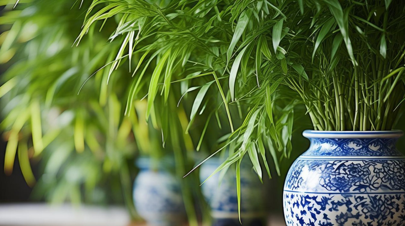 如何种植和养护富贵竹瓷盆栽？-图4