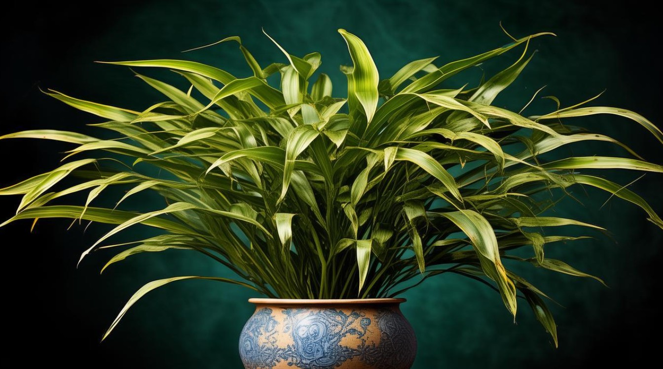 如何种植和养护盆栽金边蒲草？-图2