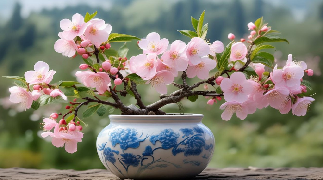 盆栽海棠如何正确拉枝？技巧与步骤详解-图1