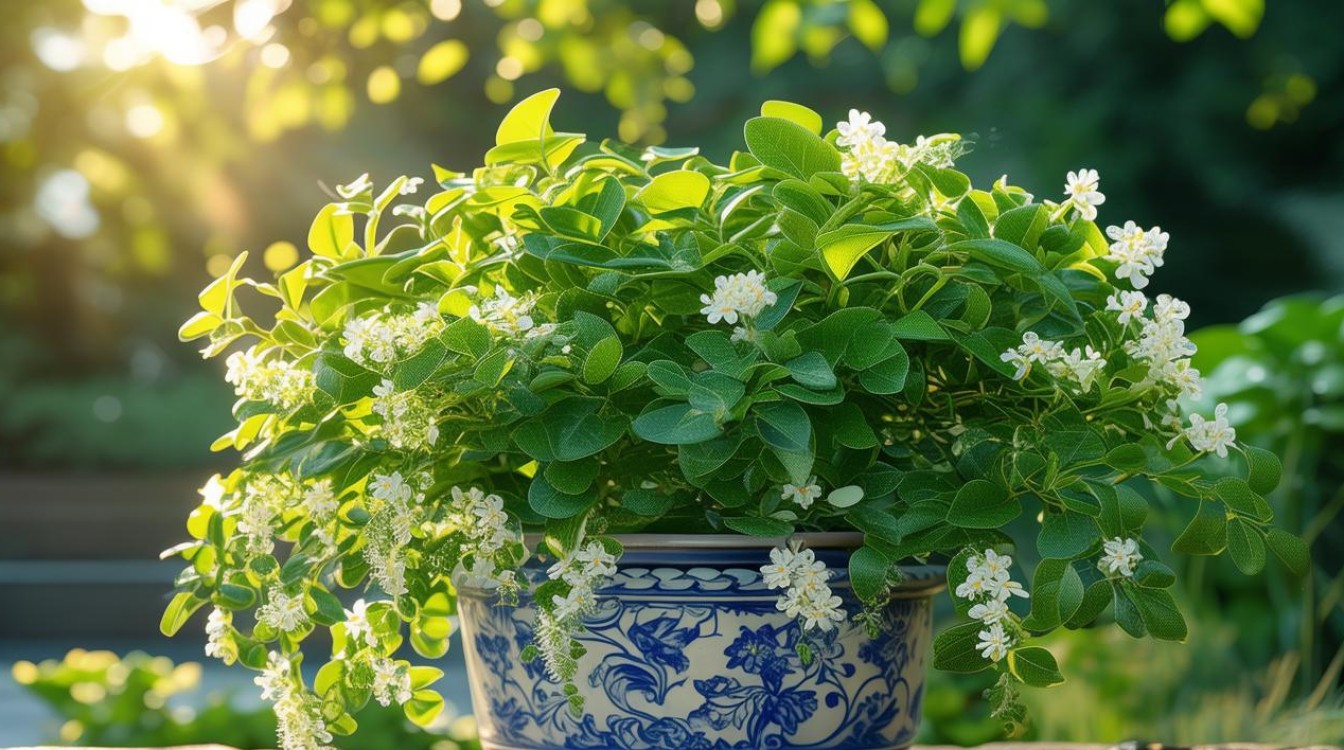盆栽金银花夏天怎么养？5个养护技巧轻松度夏-图3