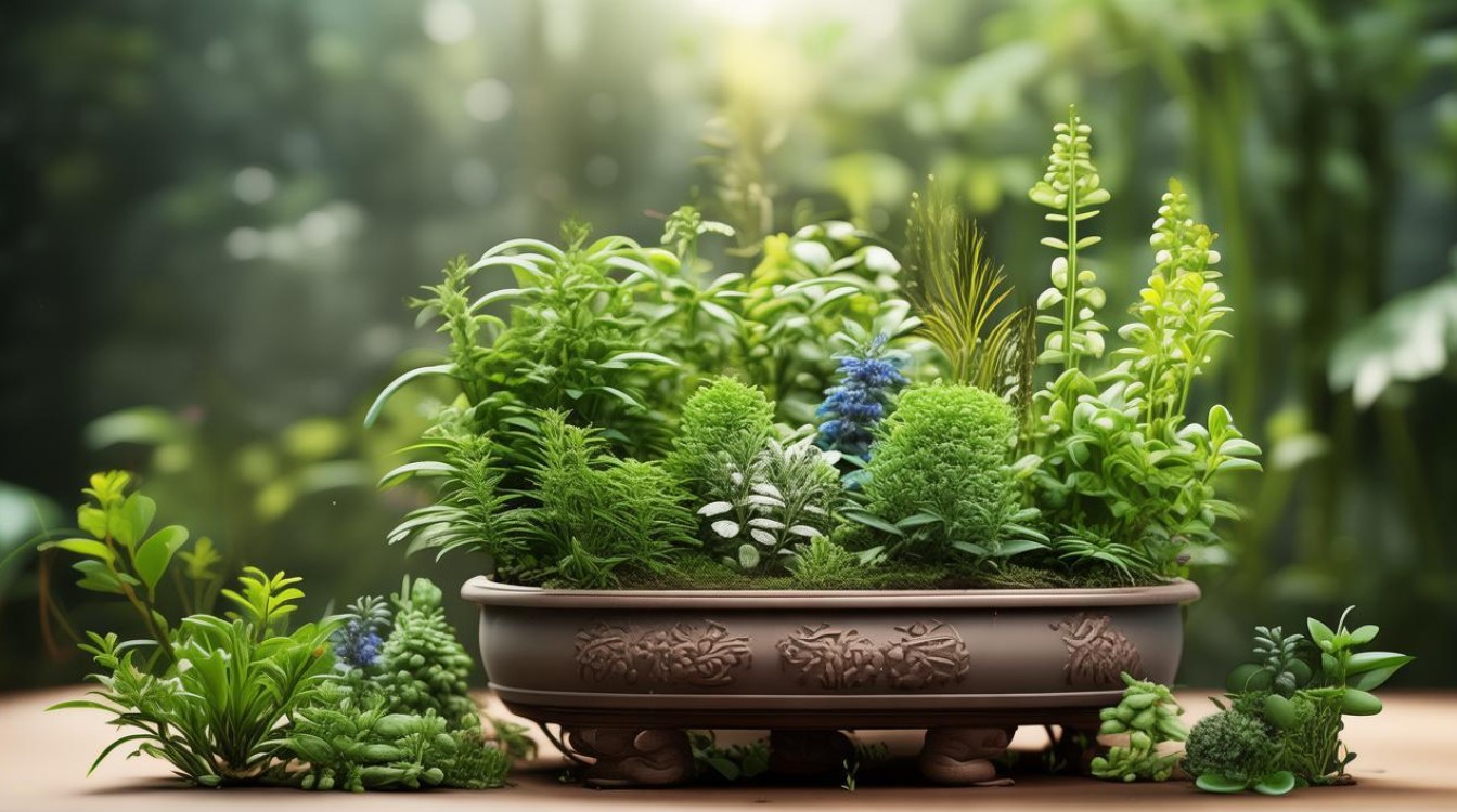 如何轻松种植中草药盆栽？揭秘其独特魅力与实用技巧-图2