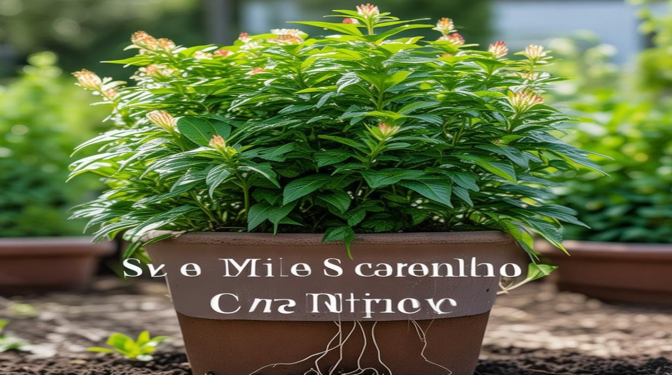 如何种植和养护大棵七里香盆栽？-图1