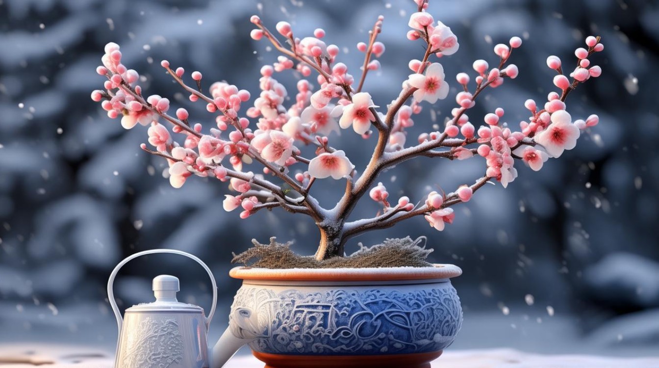 盆栽梅花冬天需要浇水吗？养护技巧解析-图4