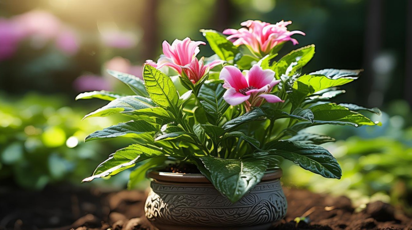 如何种植和养护大型茶花盆栽？-图2