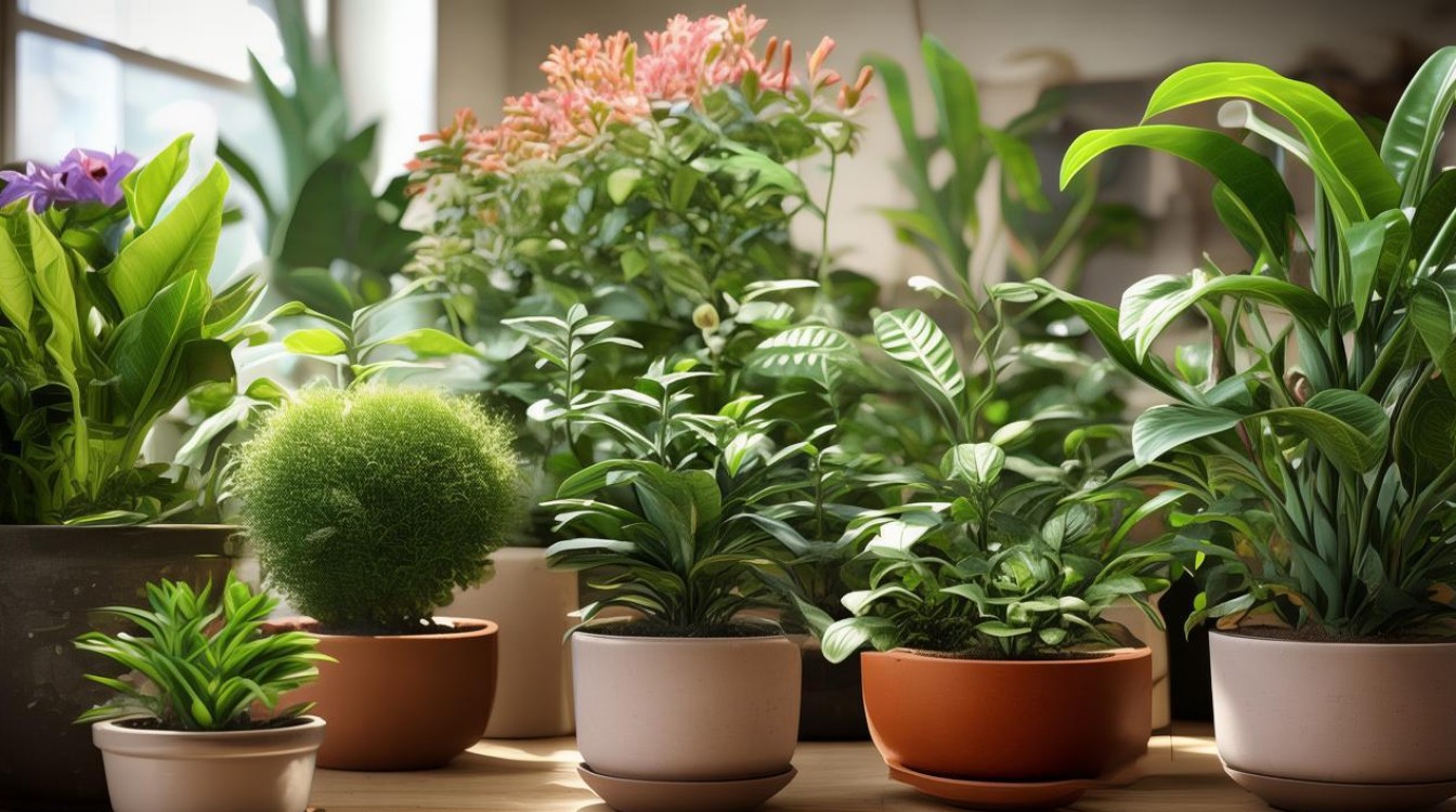如何种植和养护中型室内盆栽花卉？-图2