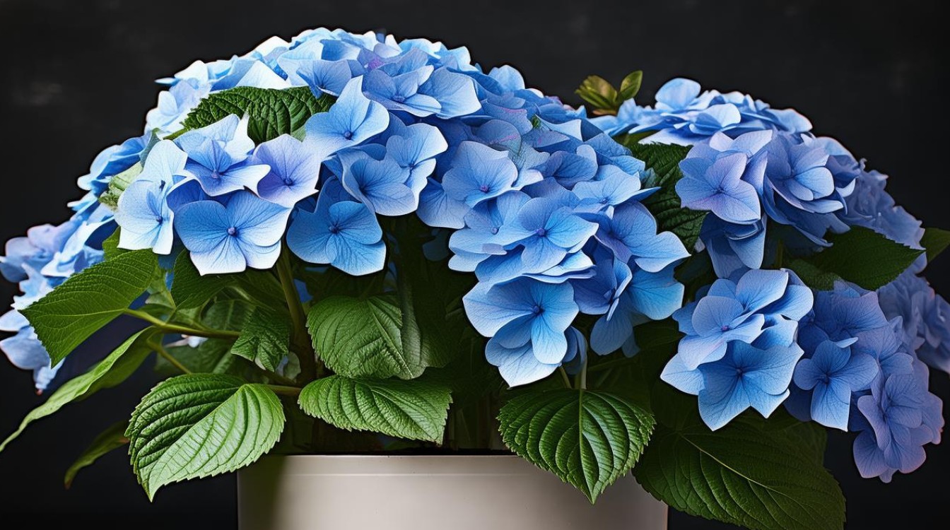 盆栽绣球花花期如何正确浇水？-图4