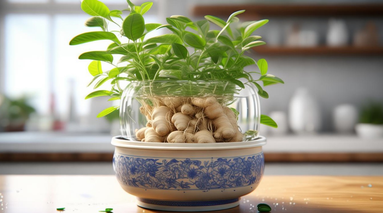 如何盆栽生姜水？简单易学的家庭种植技巧-图4