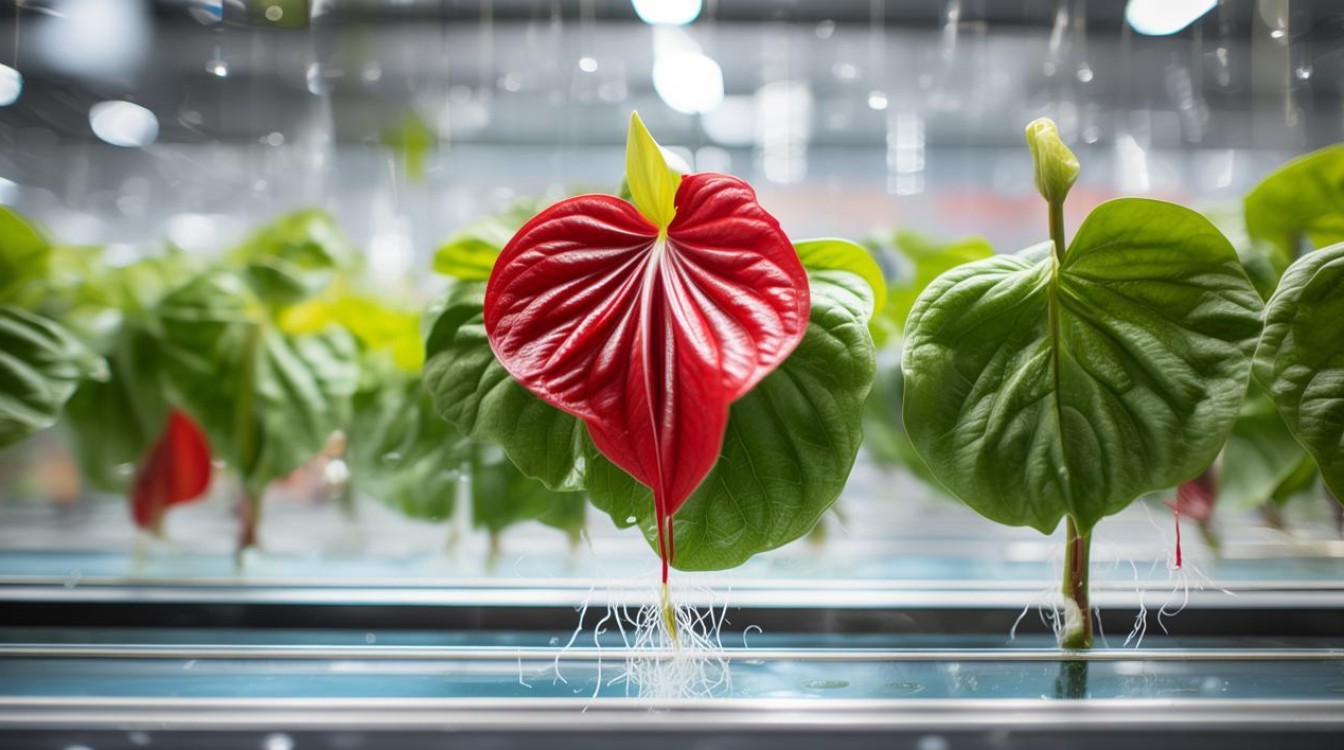 水培红掌冬季怎么养？5个关键技巧防冻保花！-图1