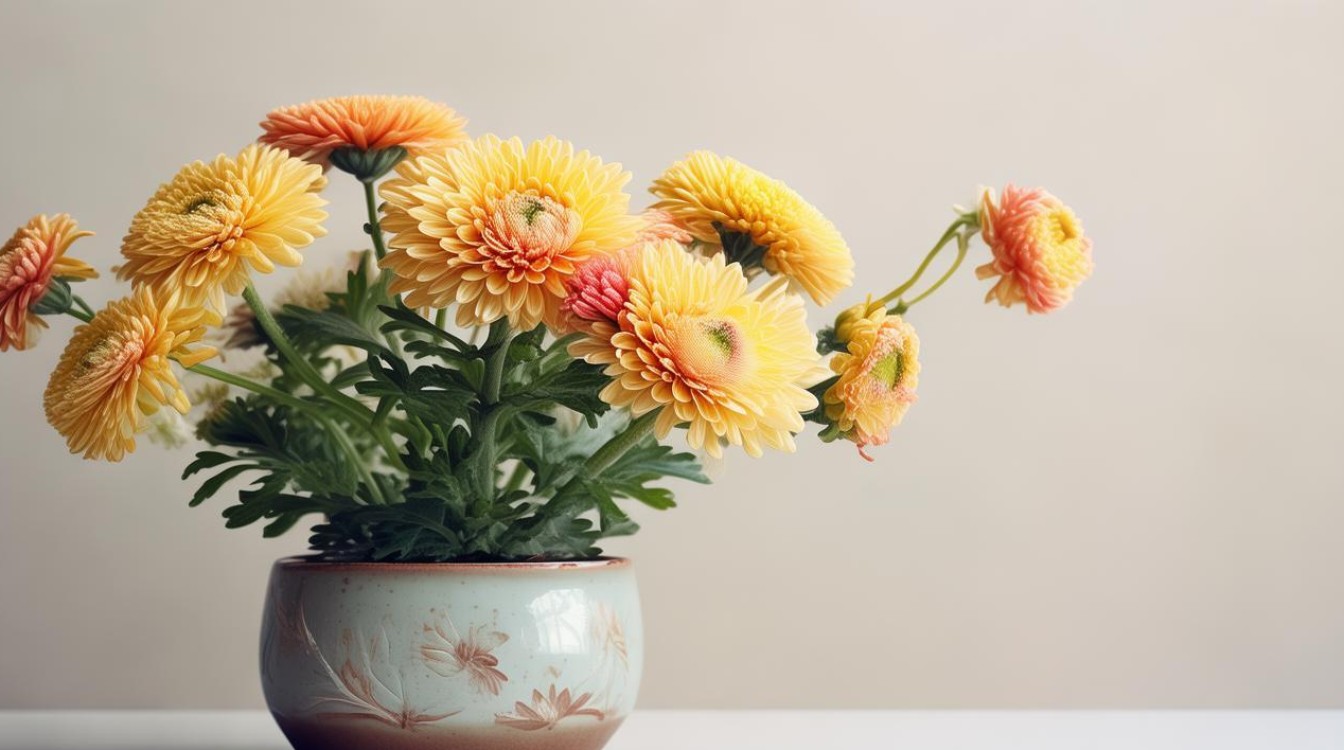 小盆栽菊花好养吗？养护技巧与注意事项-图1