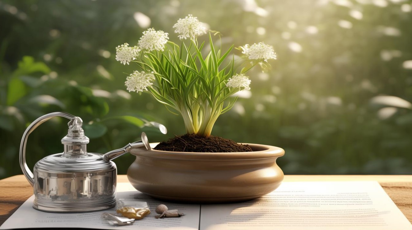 盆栽大蒜怎么浇水施肥？科学指南来帮你！-图2