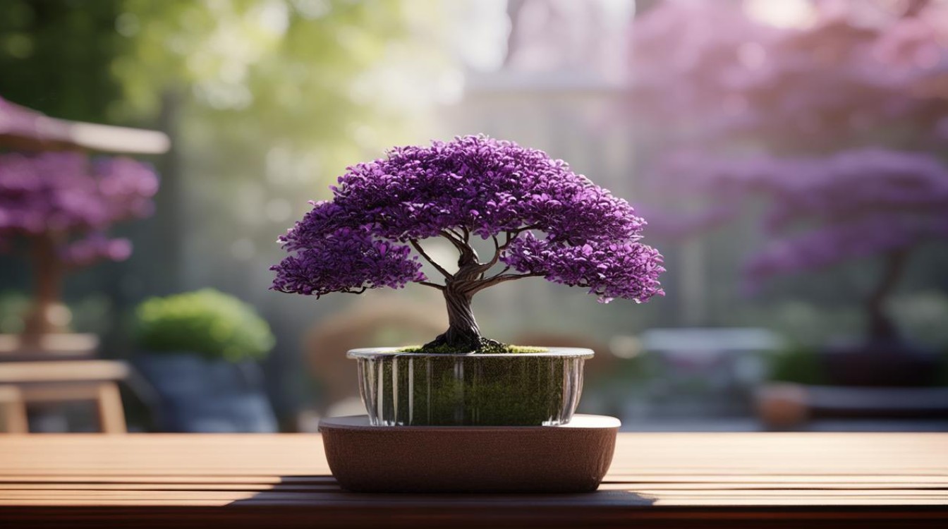 如何种植和养护平头紫盆栽？-图1