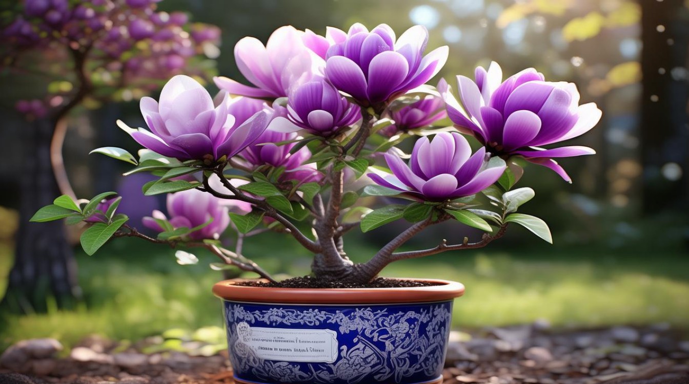 如何种植和养护紫玉兰盆栽？-图4