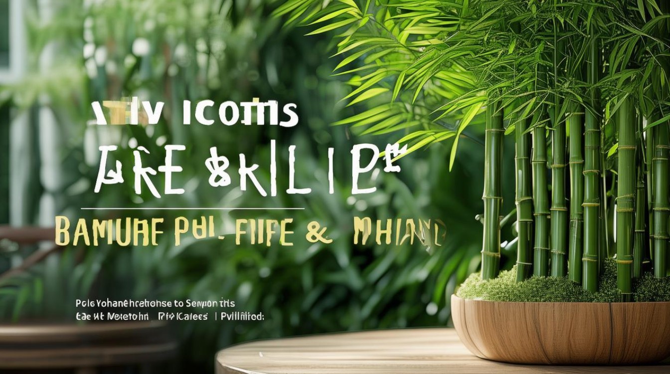 如何种植和养护观赏竹桌盆栽？-图1