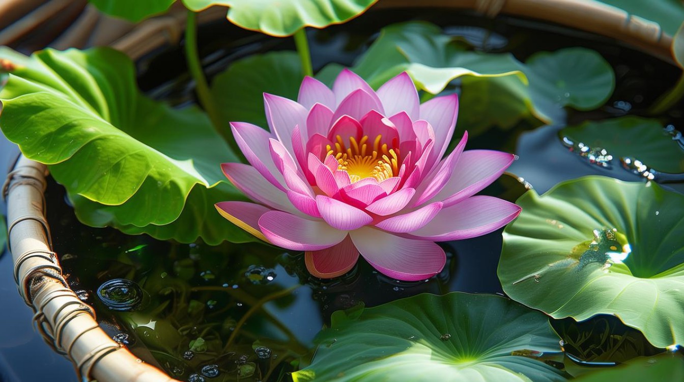 盆栽荷花不开花怎么办？-图3
