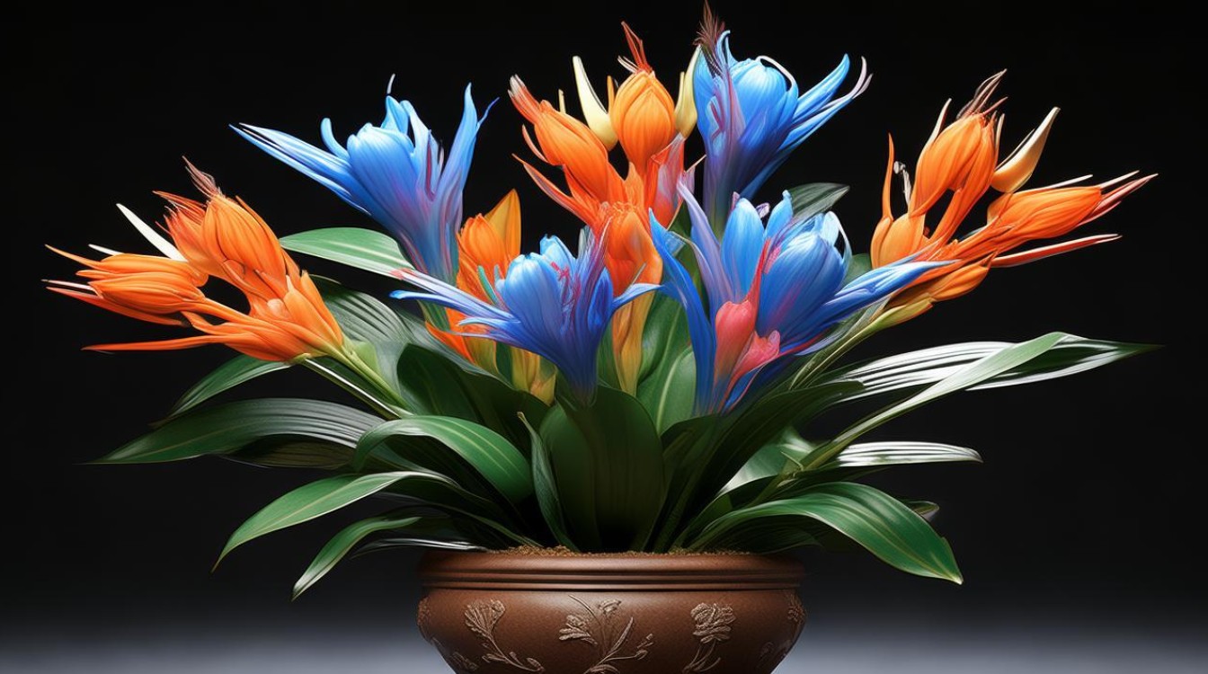 盆栽鹤望兰几月开花？花期养护技巧揭秘-图1