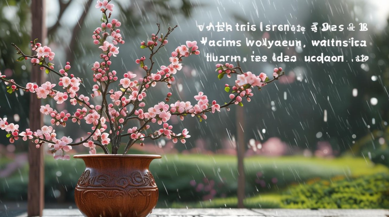 盆栽梅花可以淋雨吗？科学养护指南解析-图3
