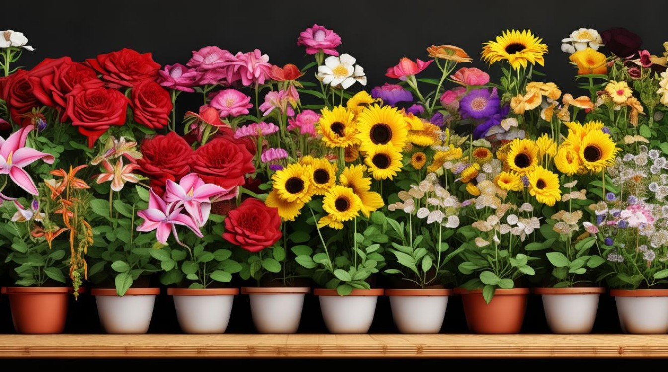 哪些盆栽花卉容易开花？10种适合室内养护的开花盆栽推荐-图1
