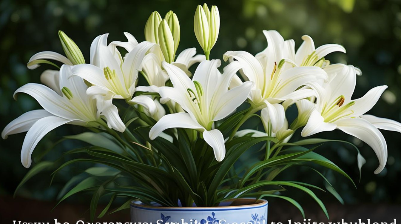 盆栽百合如何复花？简单几步让百合年年开花-图4