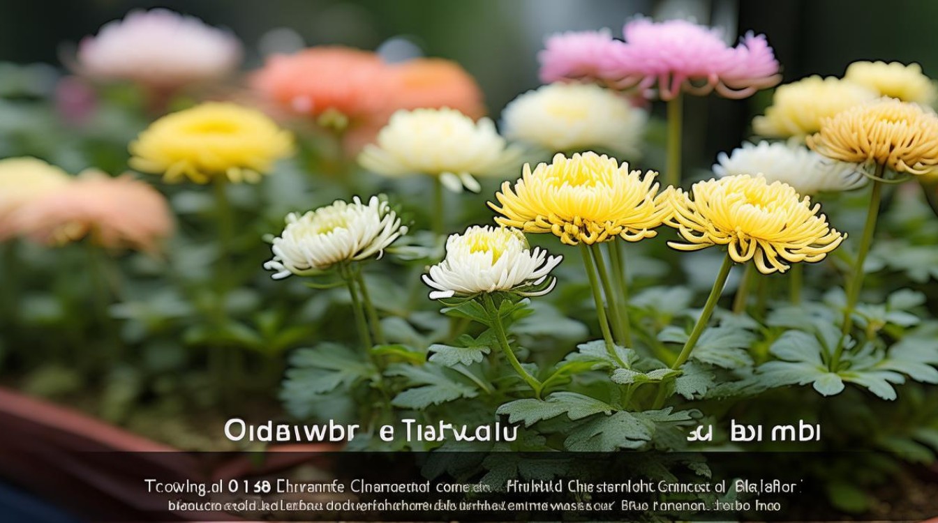 如何种植和养护盆栽矮型菊花？-图4