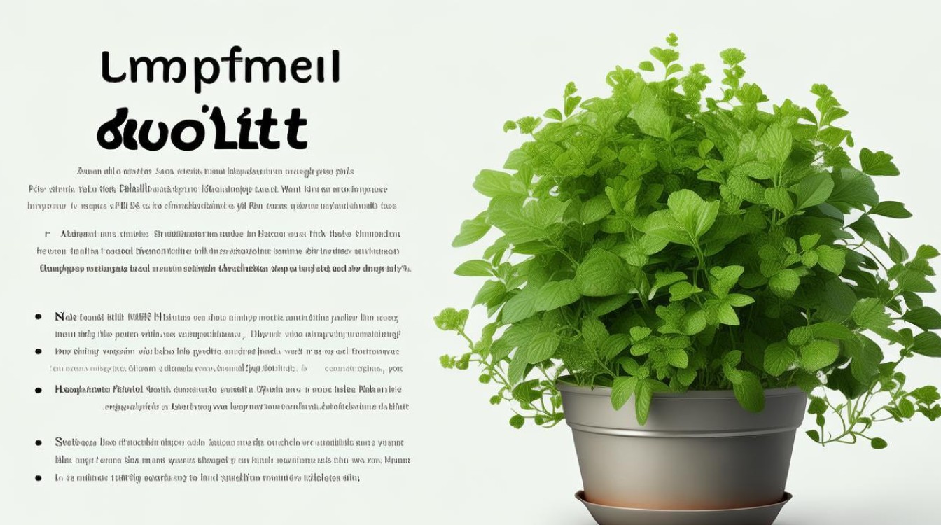 如何种植和养护绿薄荷盆栽？附高清图片指南-图1