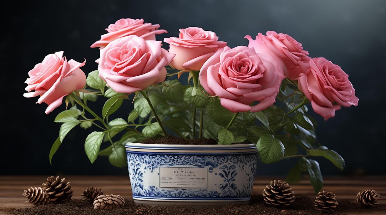 如何正确移植玫瑰盆栽？简单步骤分享！-图1