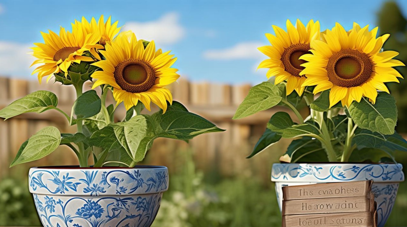 向日葵盆栽一年能开几季花？-图2
