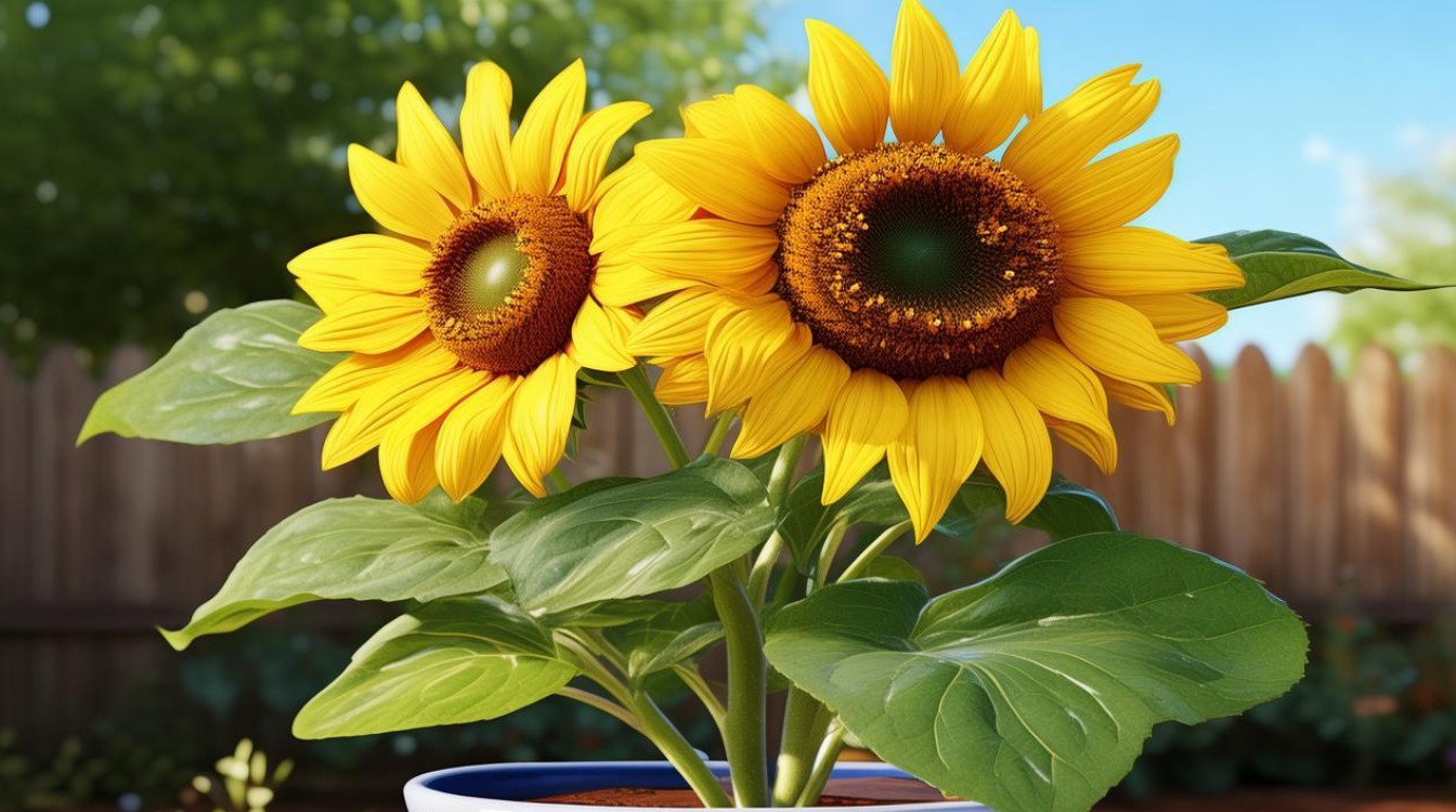向日葵盆栽一年能开几季花？-图4