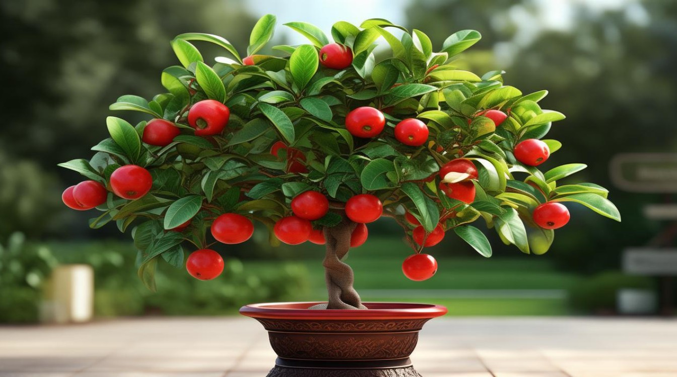 石榴盆栽几月种植最佳？-图1