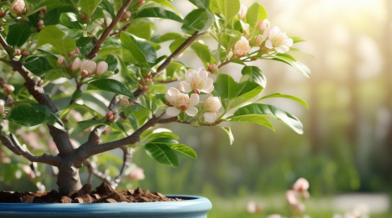 盆栽桃树一般几年开花？养护技巧揭秘-图1