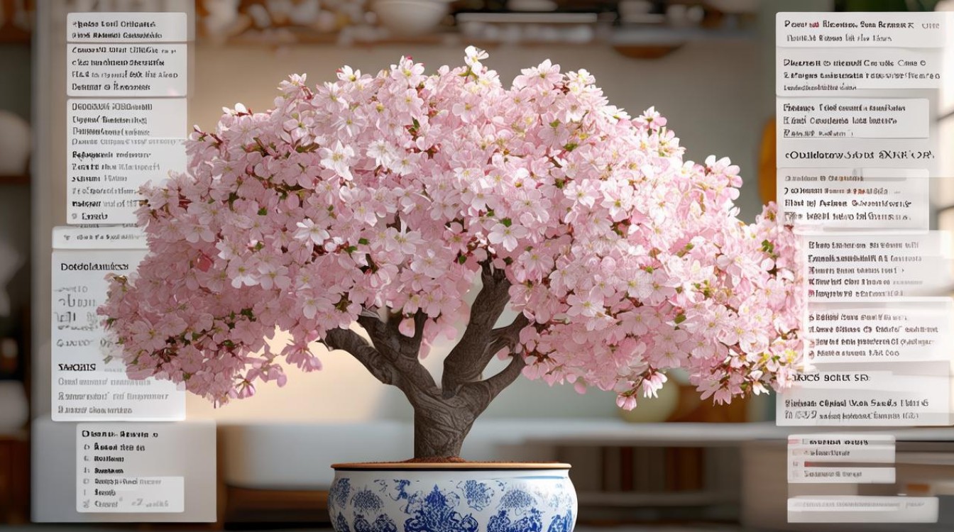 哪些樱花品种适合室内盆栽？养护技巧有哪些？-图2