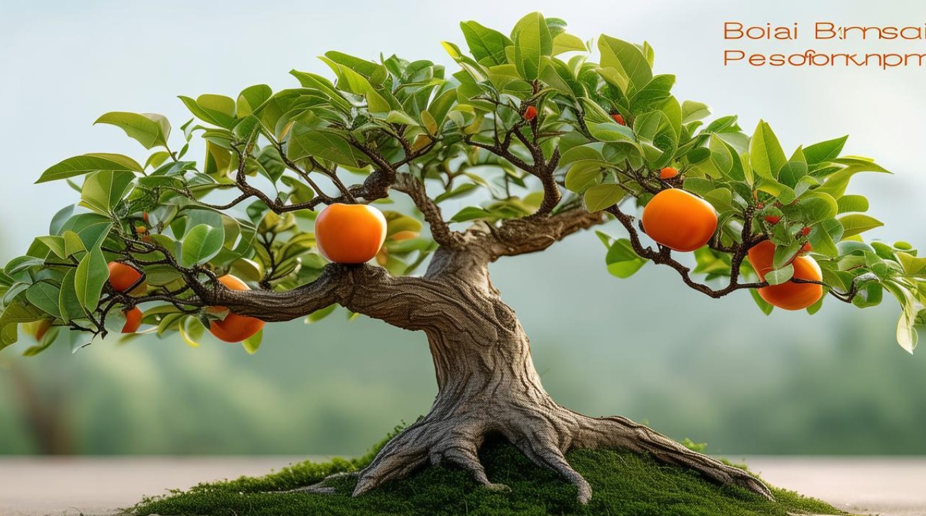 柿子可以盆栽吗？盆栽柿子的种植技巧与注意事项-图2
