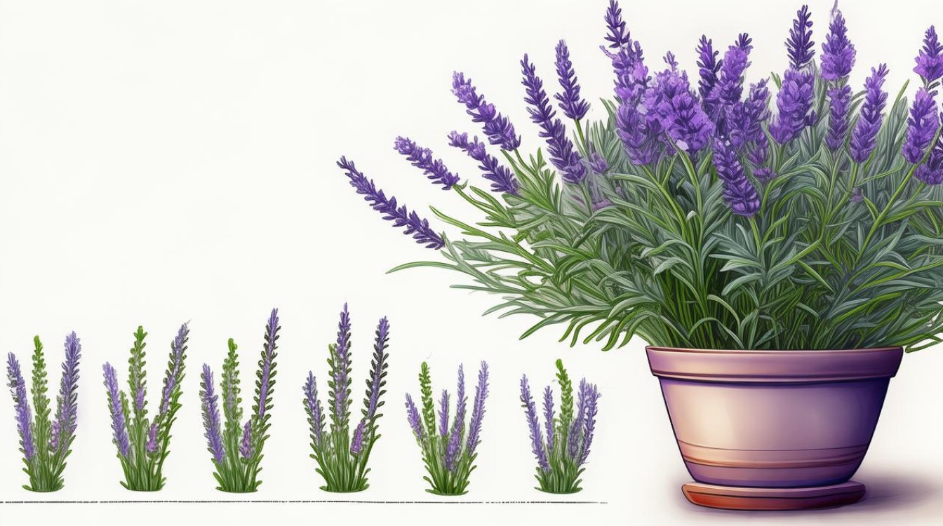薰衣草盆栽的，薰衣草盆栽的种植方法-图1