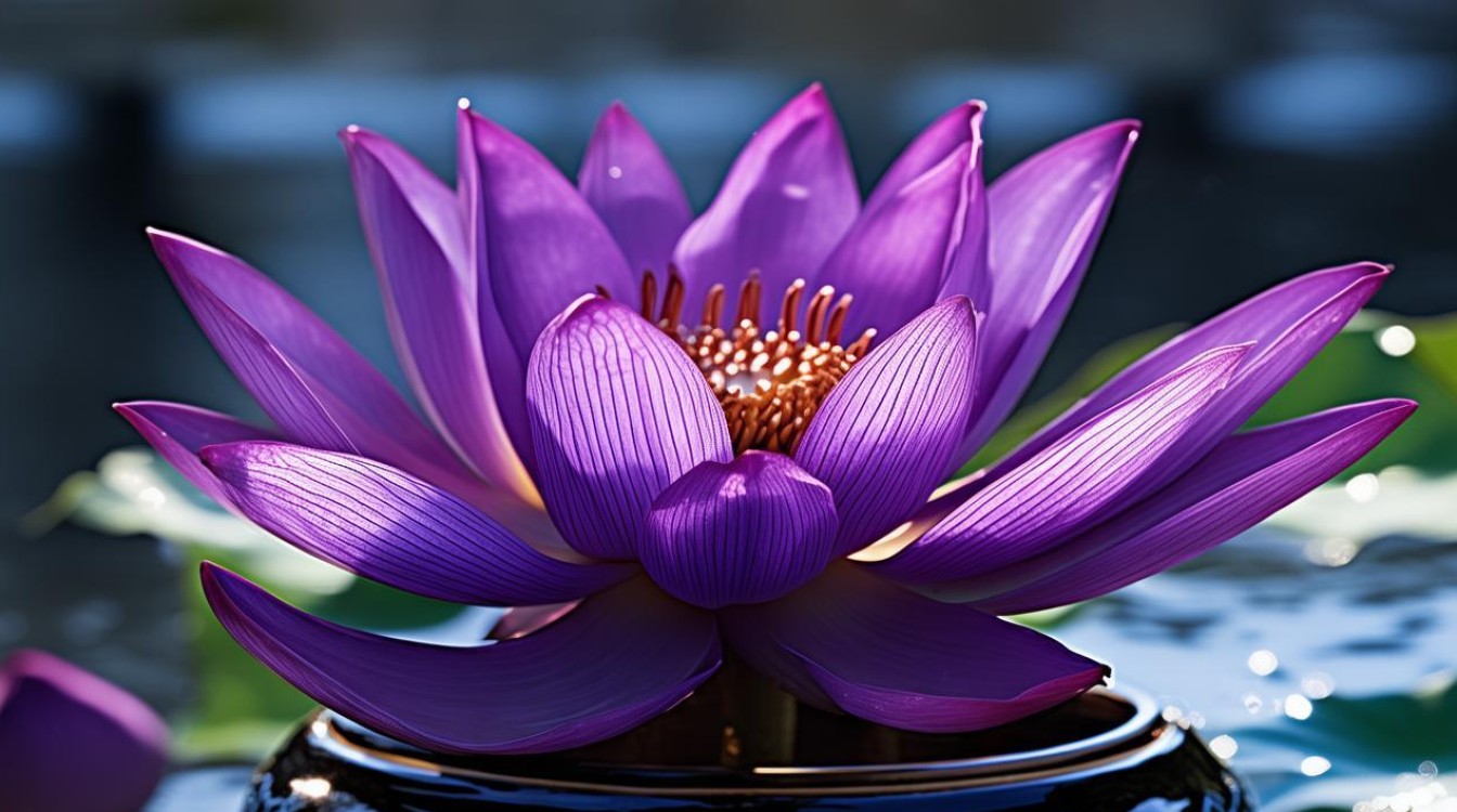 极品荷花盆栽，极品荷花盆栽图片-图1