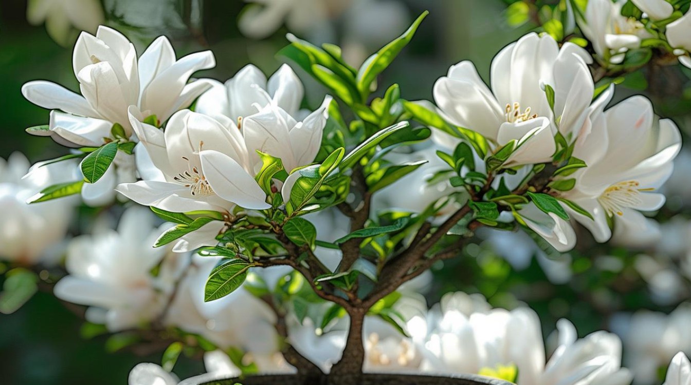 盆栽玉兰开花吗，盆栽玉兰开花吗图片-图1