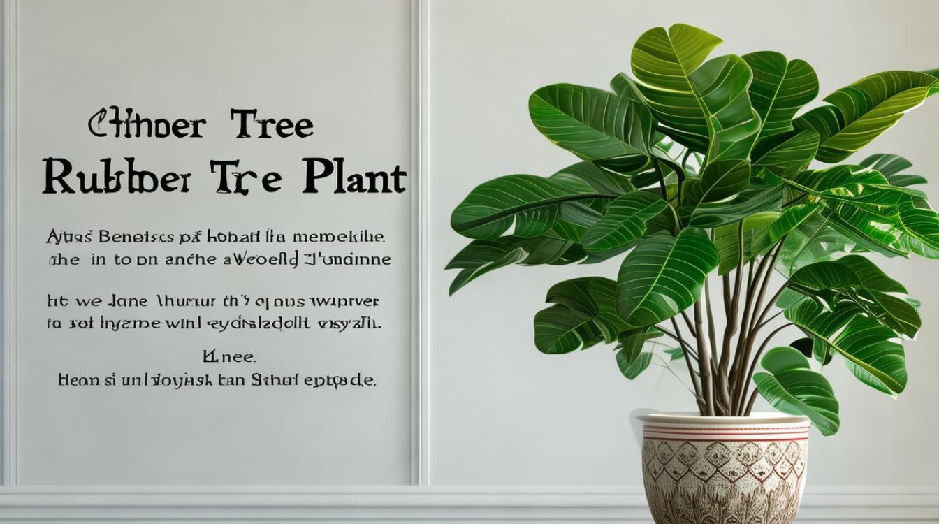 客厅盆栽植物橡皮树，客厅盆栽植物橡皮树好吗-图1