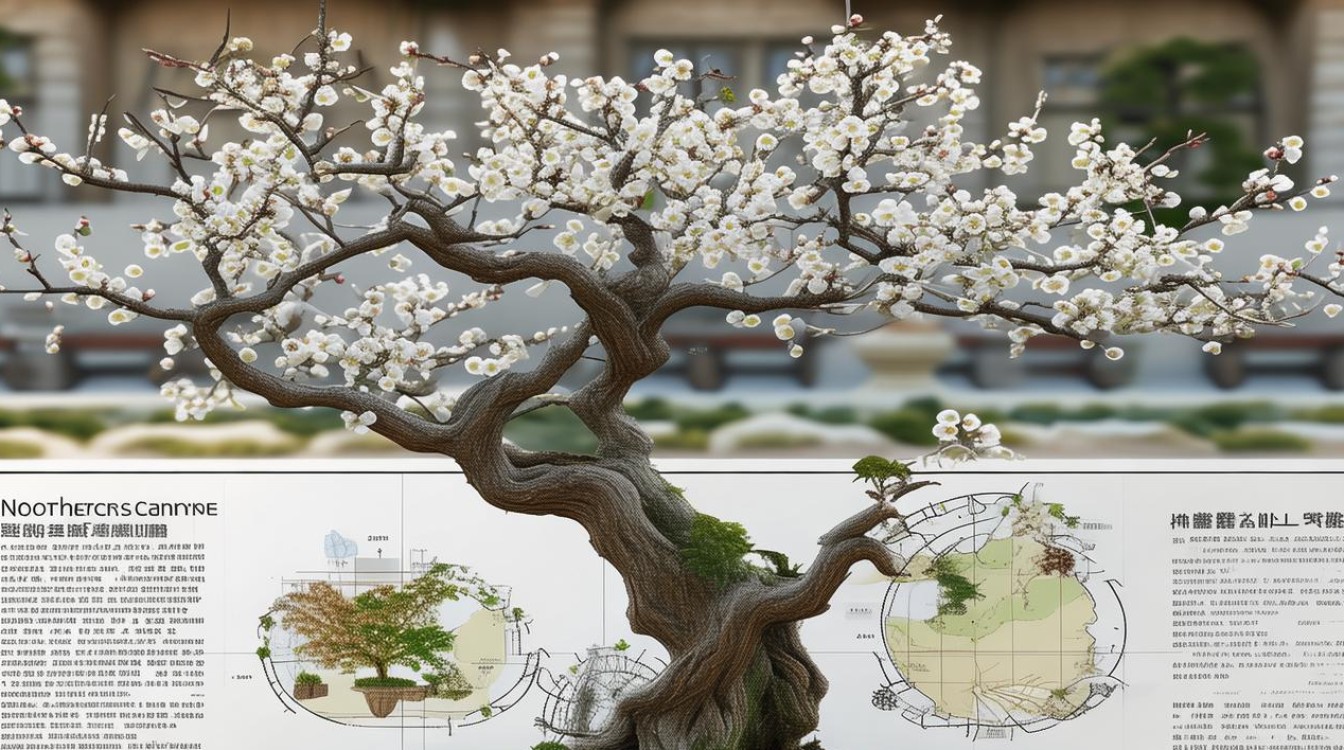 梅花北方盆栽方法，梅花北方盆栽方法和管理-图1