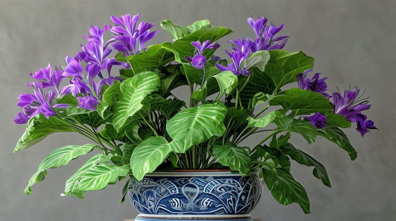 芋类盆栽花，芋头花盆栽-图1