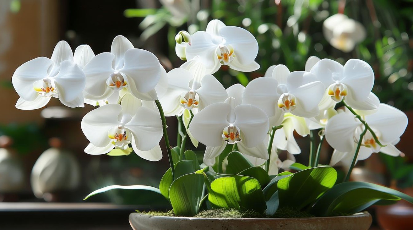 白墨兰花养殖，白墨兰花养殖方法-图1