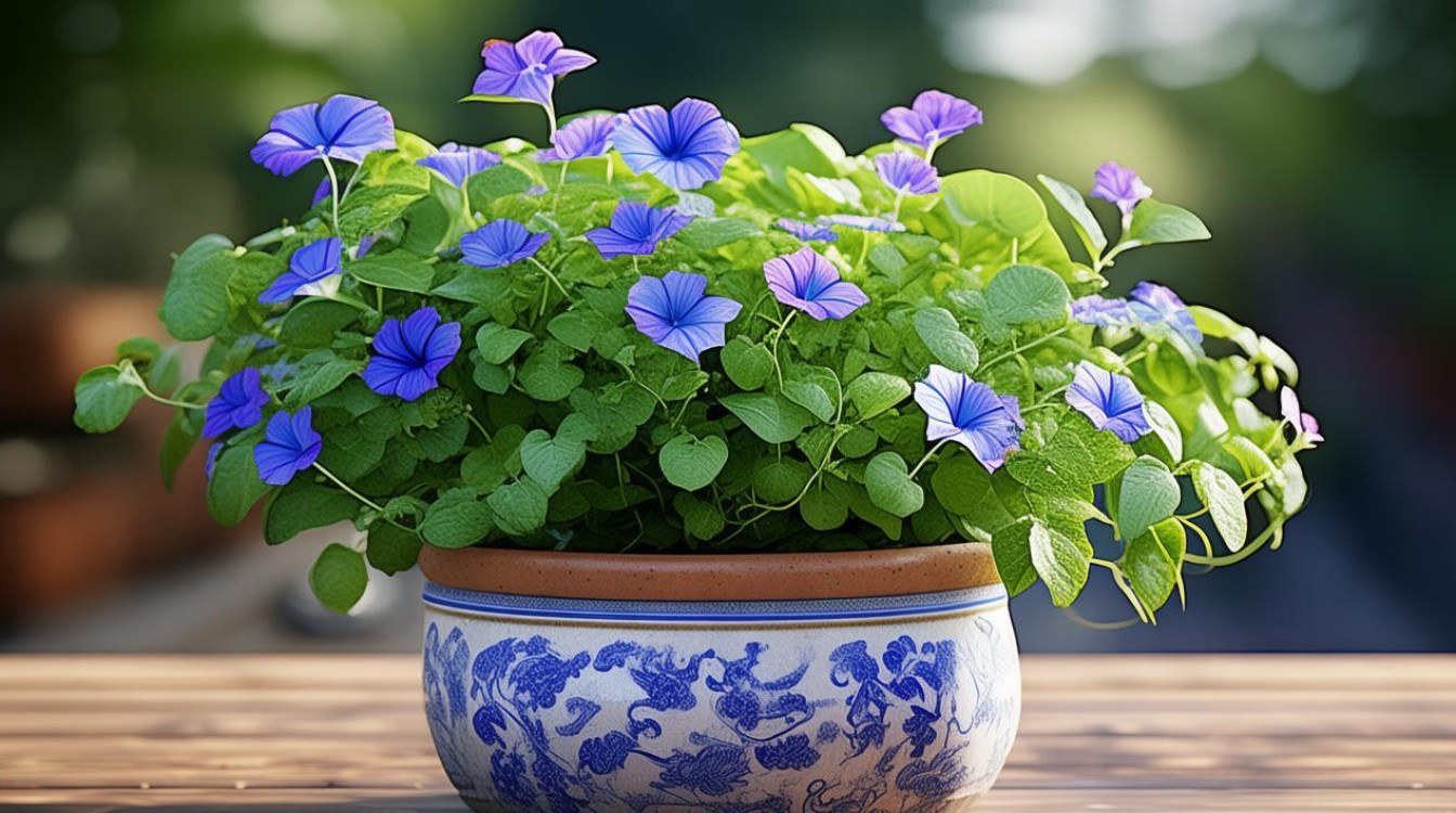 牵牛花盆栽怎么种，牵牛花盆栽怎么种植-图1