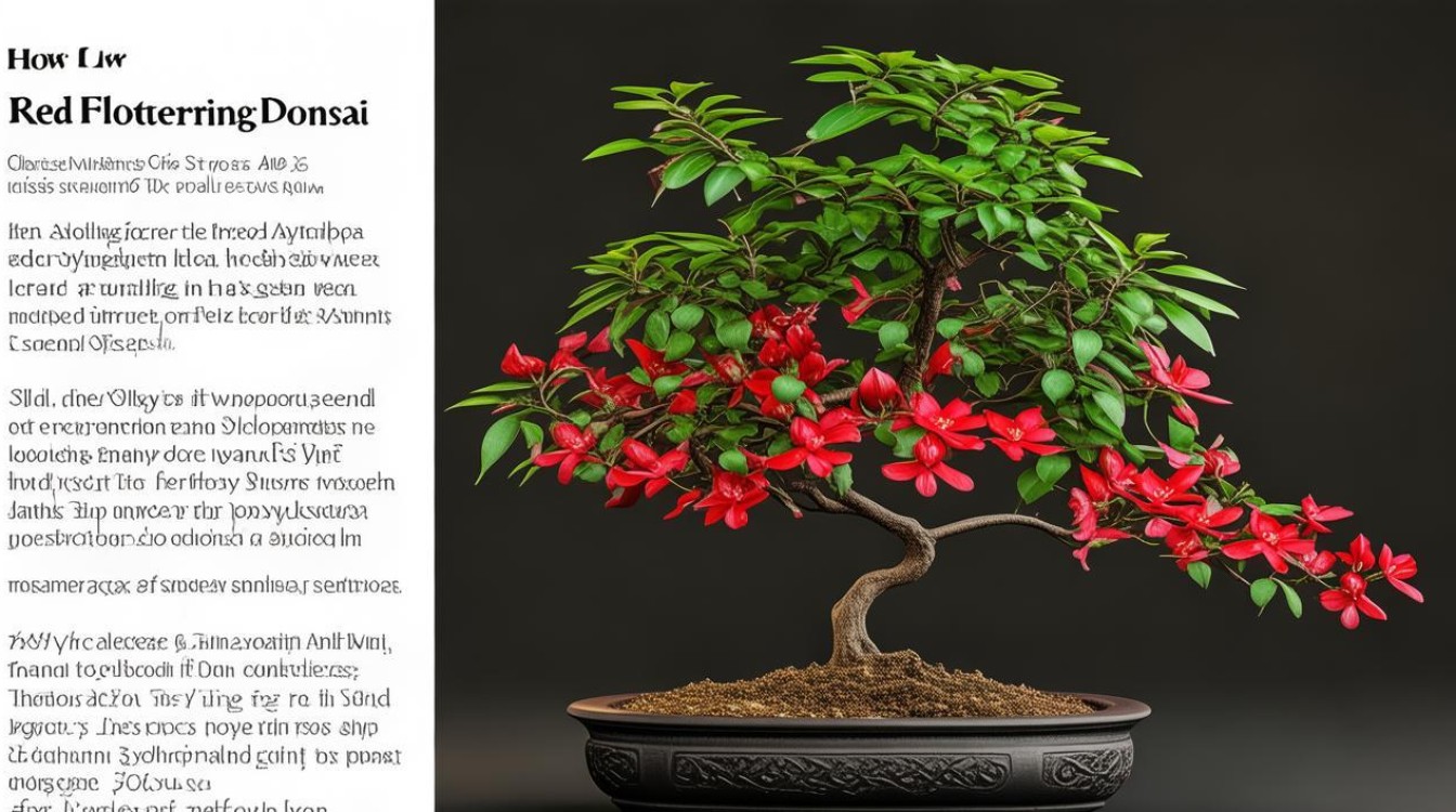 红花继木盆栽如何养，红花继木盆景怎么养-图1