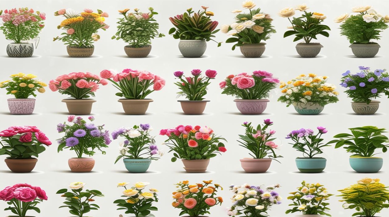 年鲜花盆栽，鲜花盆栽图片大全-图1