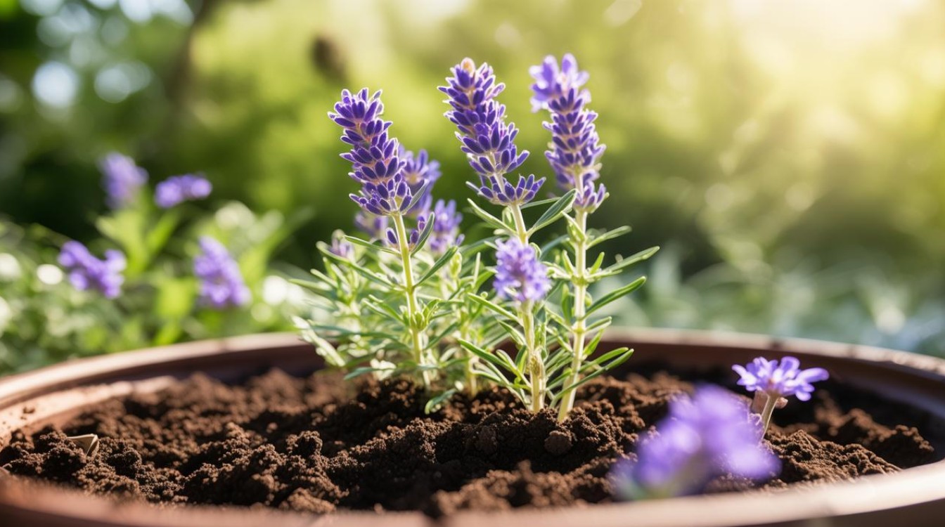 盆栽薰衣草种植流程，盆栽薰衣草种植流程图-图1