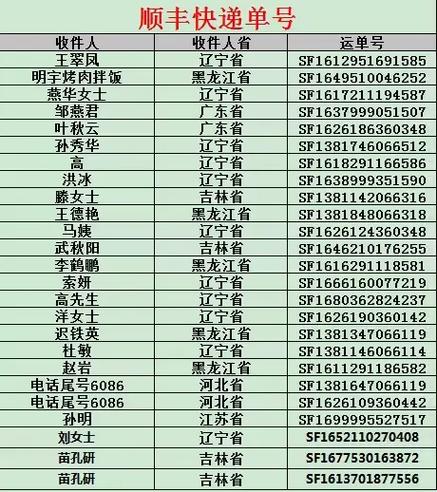 华通奥东物流单号查询