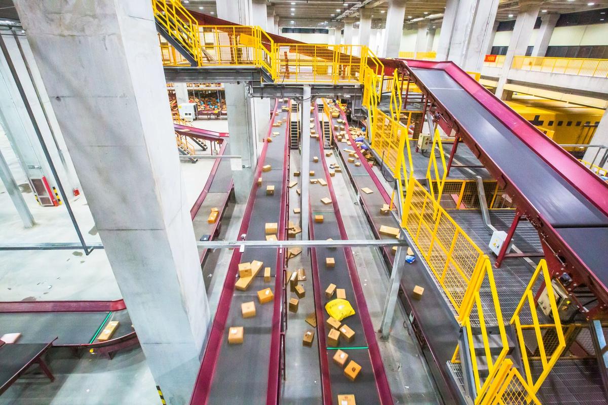 平房韵达快递分拣中心效率如何?